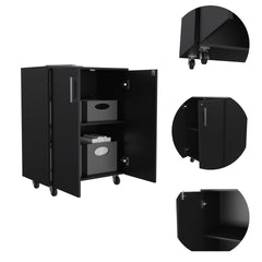 Wenge Rectangle Storage Cabinet Base