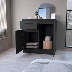 2-Door 1-Drawer Dresser Wenge