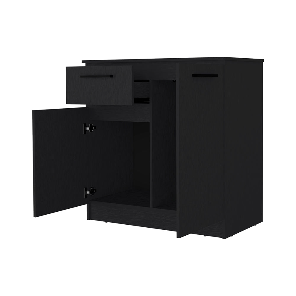 2-Door 1-Drawer Dresser Wenge