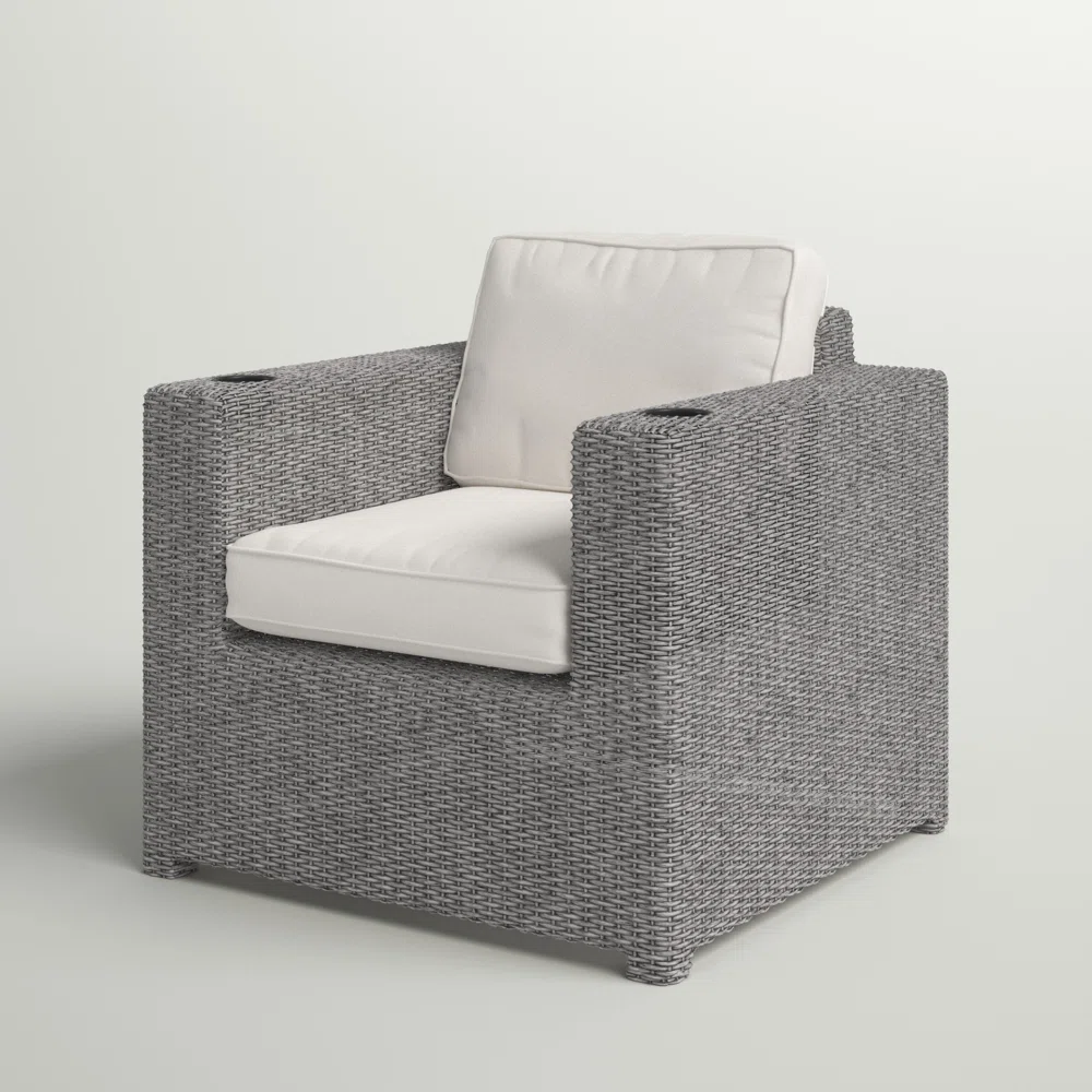 Fully Assembled Patio Chair with Cushions