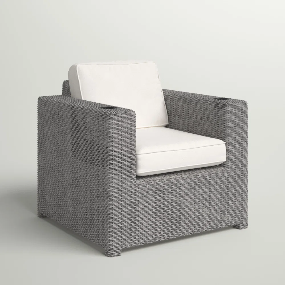 Fully Assembled Patio Chair with Cushions