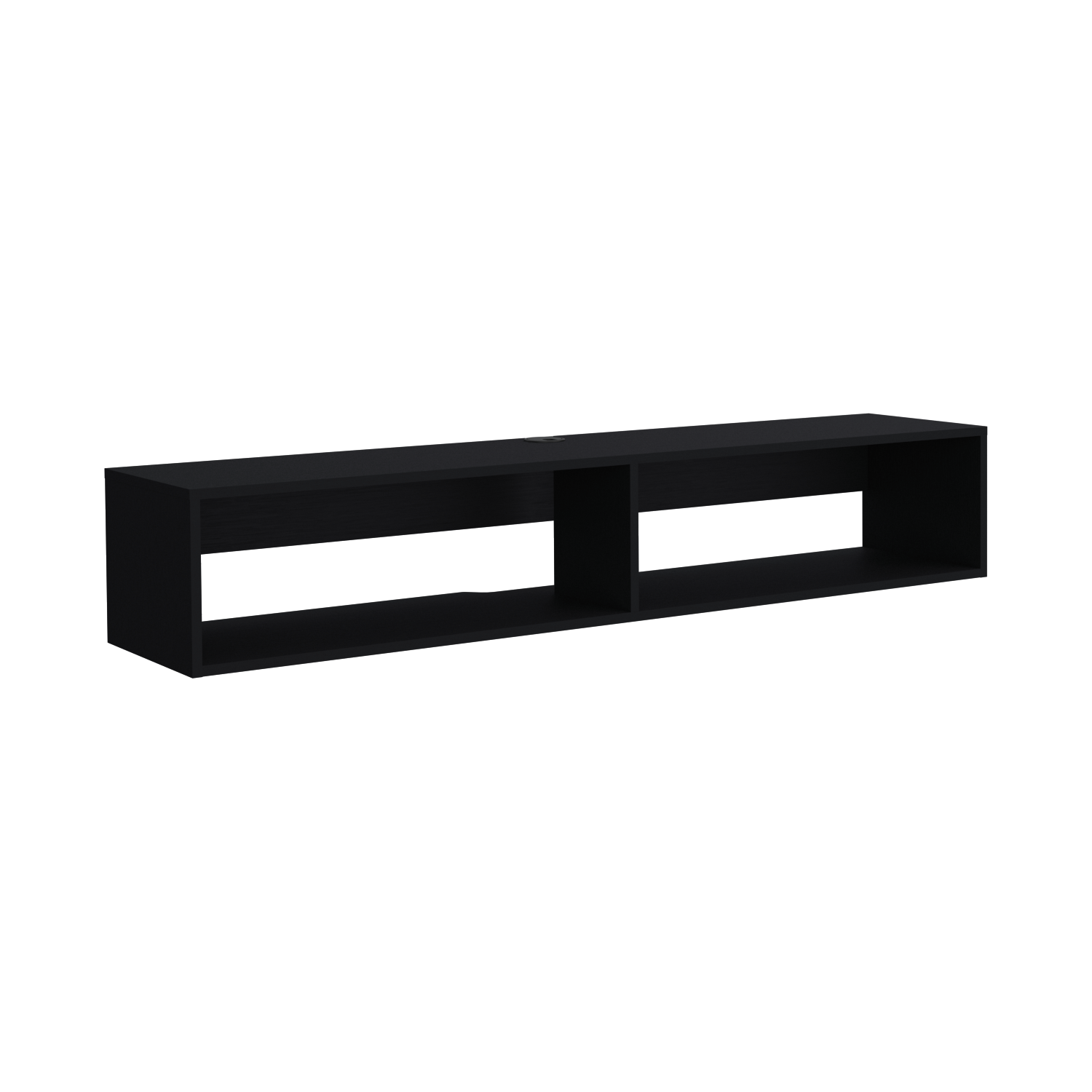 Floating Tv Stand Moore, Living Room, Black