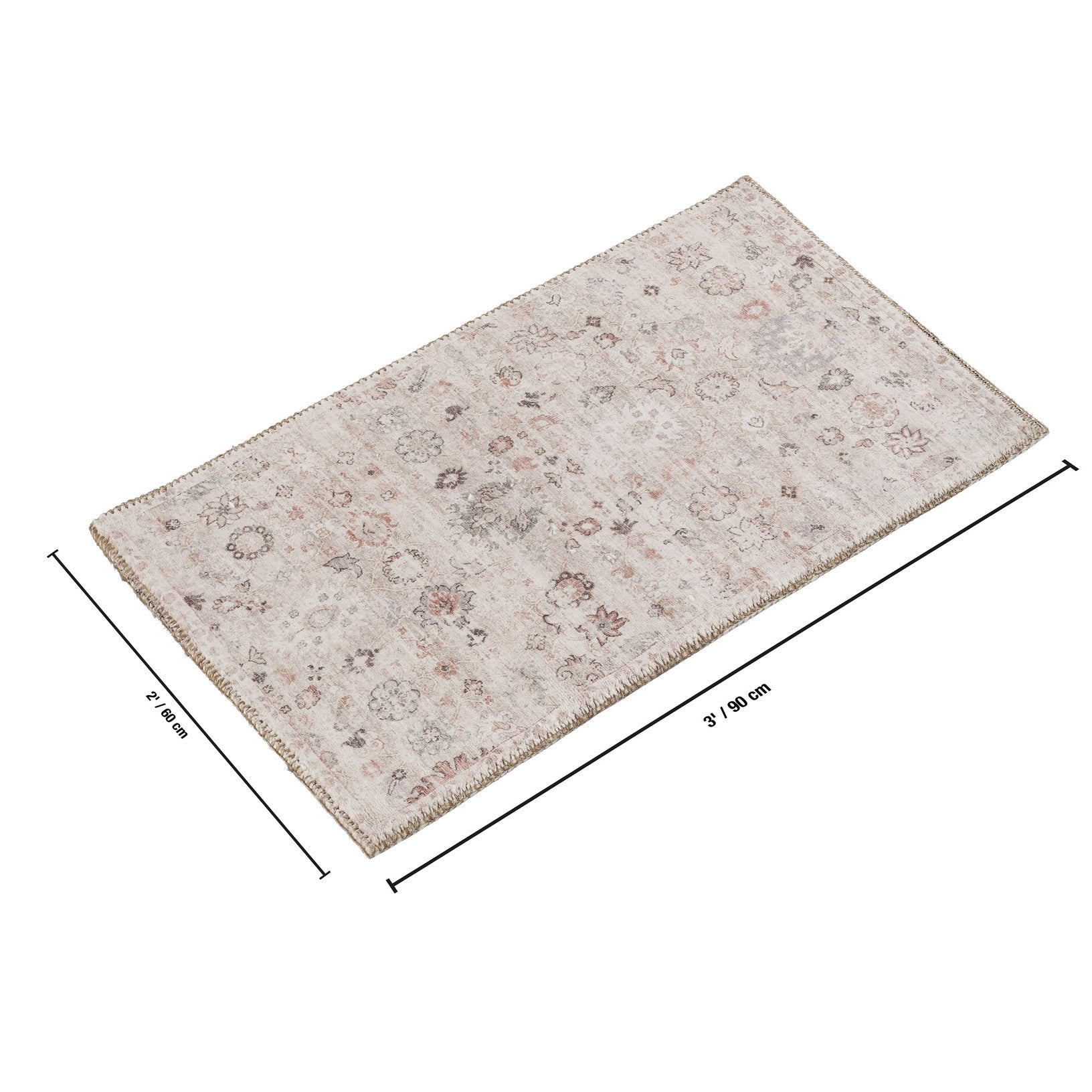 Majestic GC_RYL1002 Beige 2 ft. x 3 ft. Area Rug