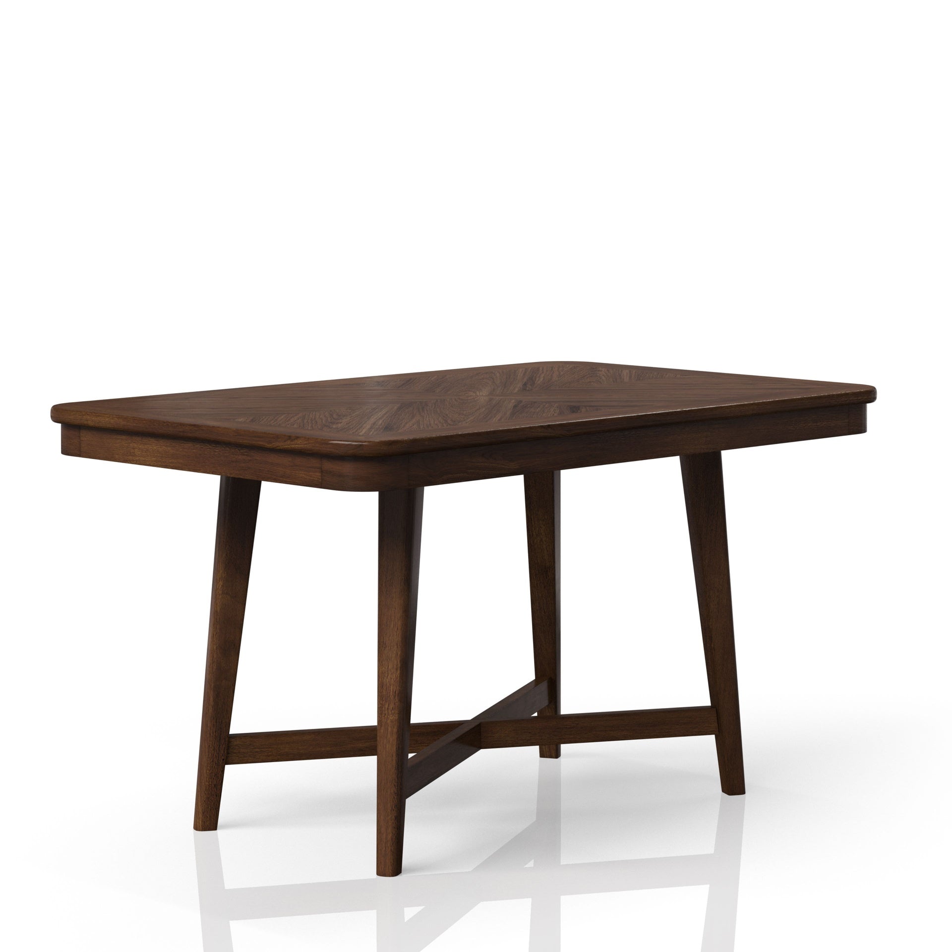Mid-Century Modern Cherry Dining Table Cherry Finished Dining Table