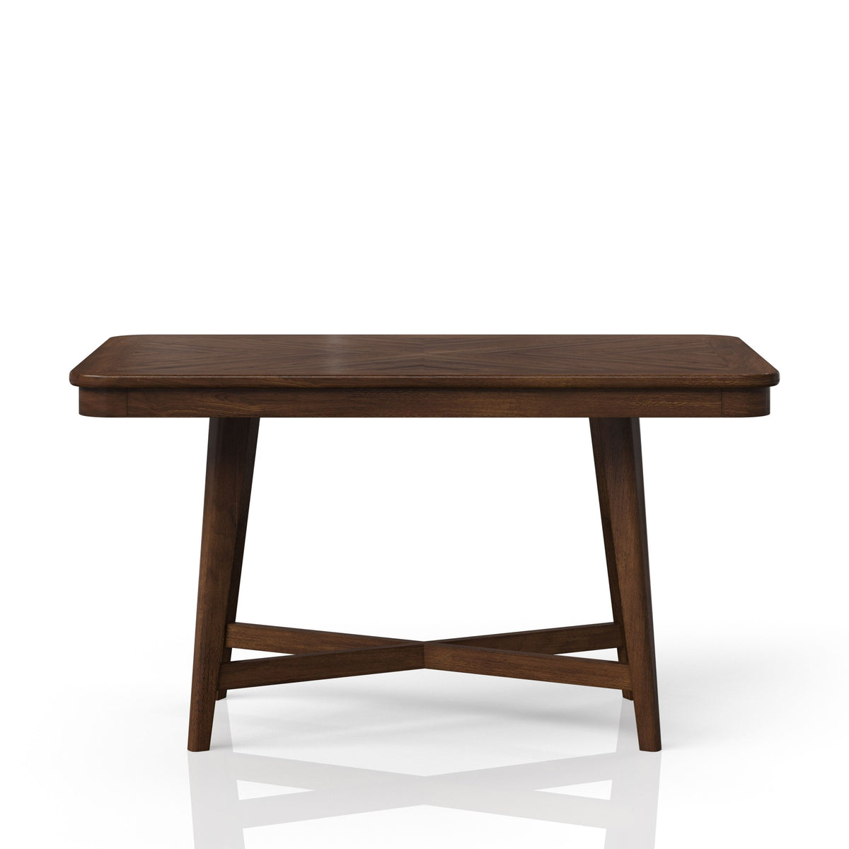 Mid-Century Modern Cherry Dining Table Cherry Finished Dining Table