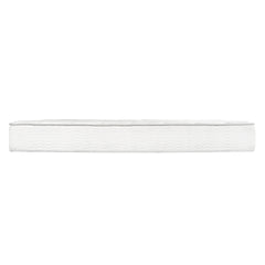 9 in. King Size Pocket Coil Spring Mattress in a Box, Pressure Relief Low Motion Tranfer Technology, White