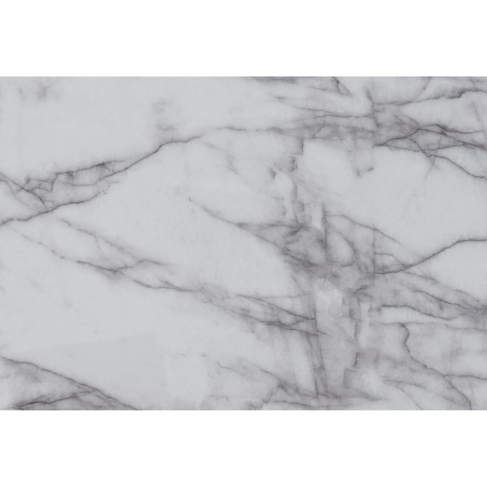 MOON WHITE MARBLE QUEEN BED W/LED