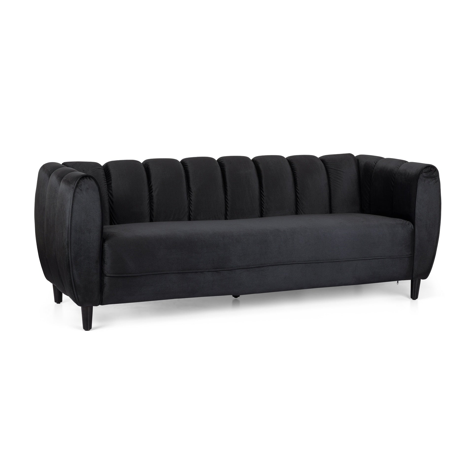 Miranda Velvet 3-Seater Sofa