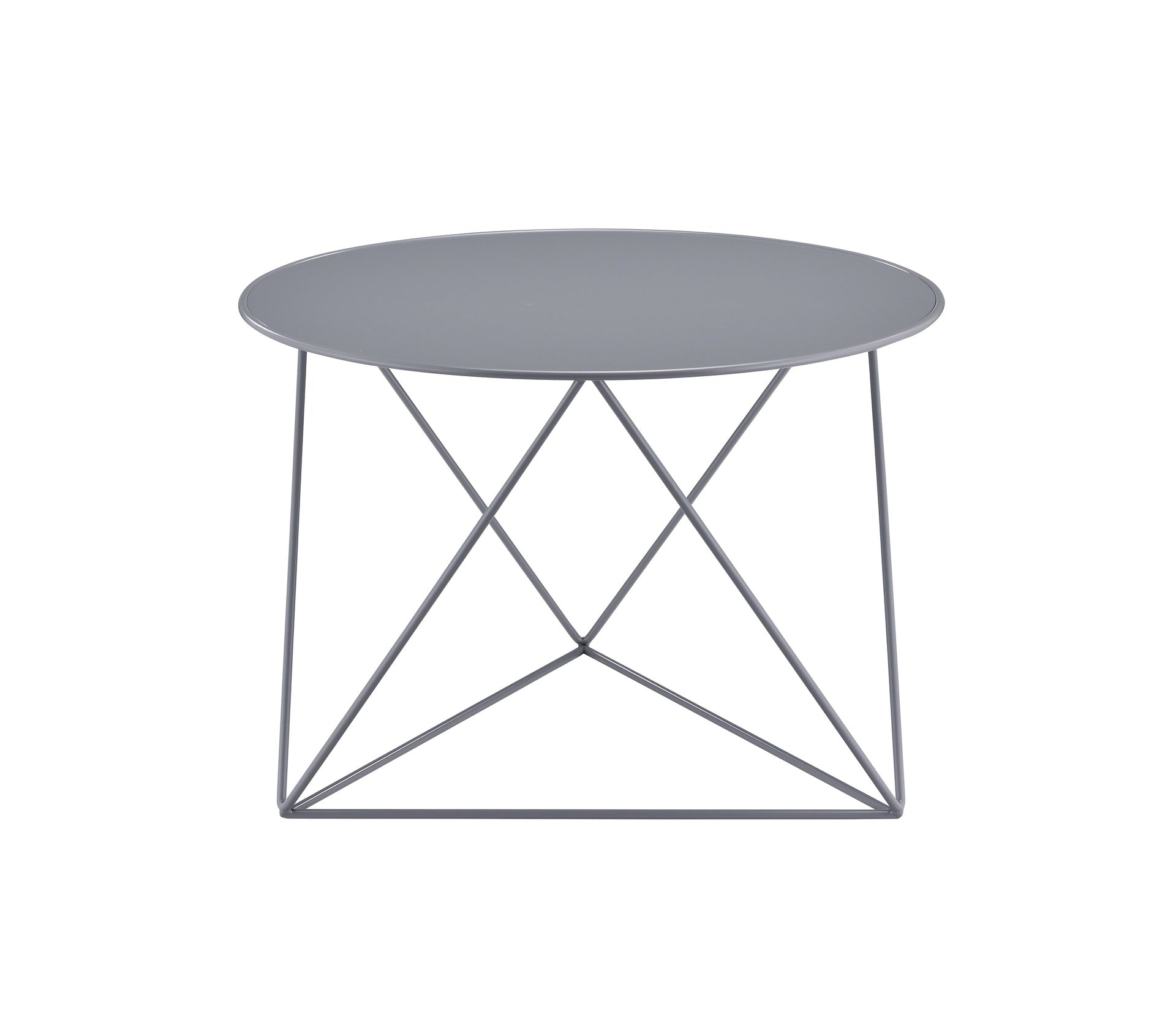 Epidia Gray color Display & Utility Accent Table