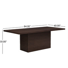 Coad Rectangular 84-inch Dining Table (Espresso)