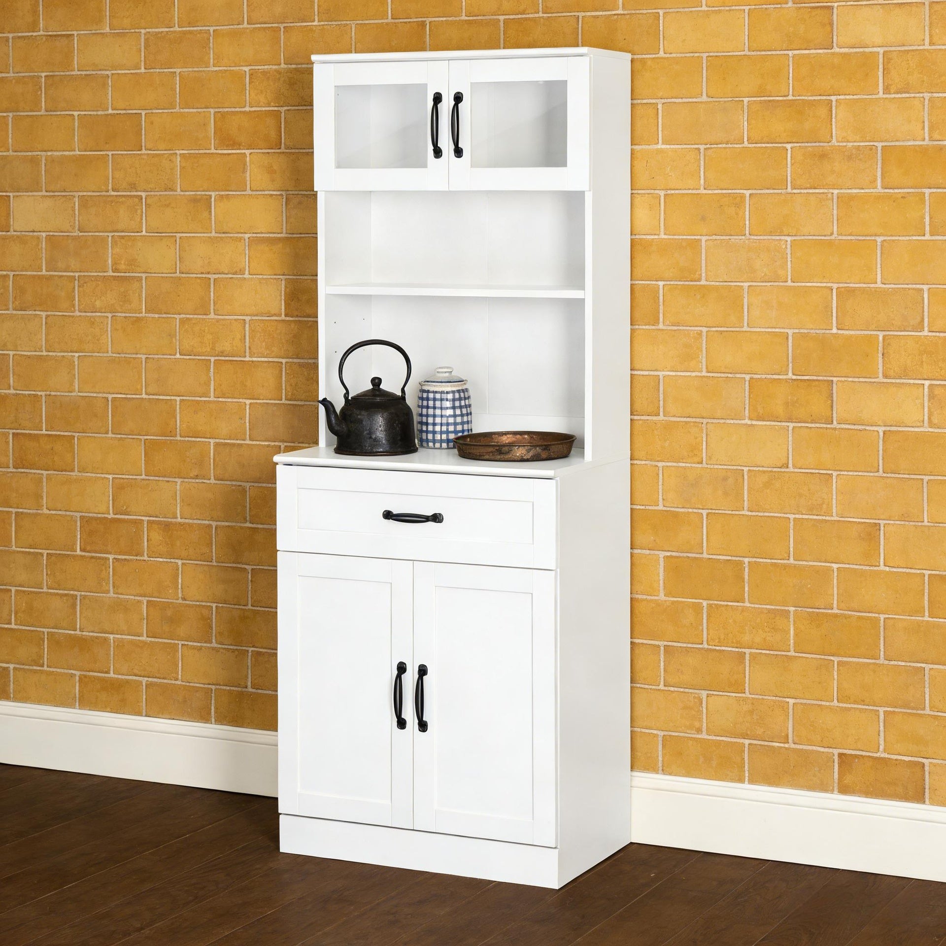 Coffee Cabinet,Tall Storage Pantry,Buffet Cabinet