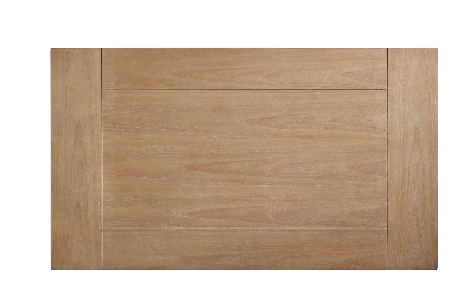 Modern Natural Tone Dining Table w Open Lower Shelf 1pc Rectangle Table Kitchen Dining Room Furniture