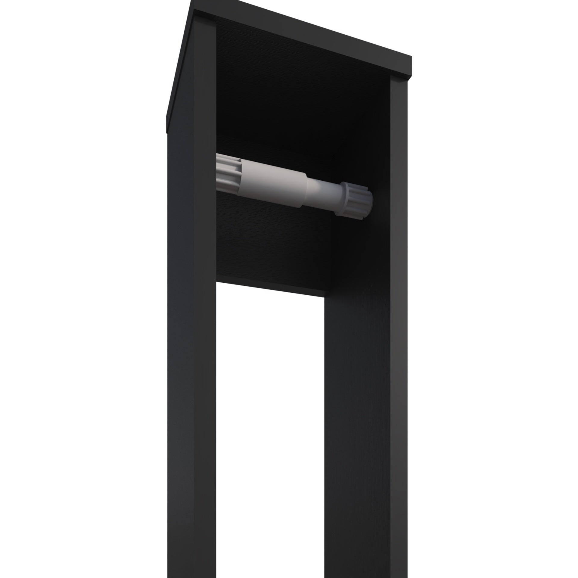 Supai Toilet Paper Holder in Melamine, Black