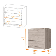 Washington Three Drawer Dresser