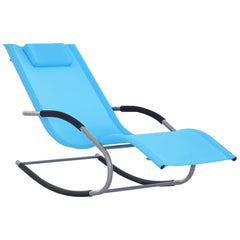 Zero Gravity Rocking Chair Outdoor Chaise Lounge Chair Recliner Rocker