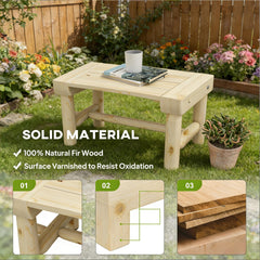 Semicircular Round Outdoor Bench,Wooden Garden Bench