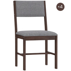 Rustic Style Kitchen Chairs,Dining Chairs Set of 4