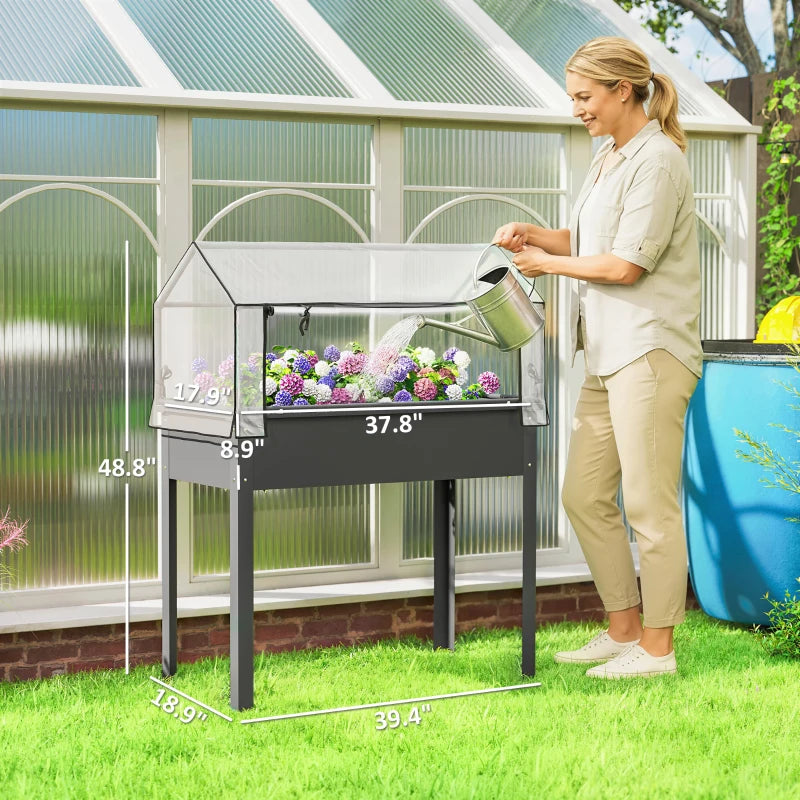 Outdoor Elevated Garden Box,Plant Bed
