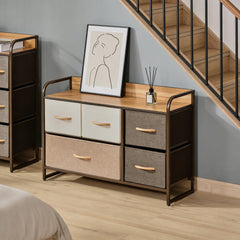 Rustic Home Cabinet,Storage Organizer,Freestanding Dresser Tower,Hallway Storage Cabinet