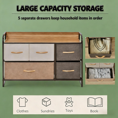 Rustic Home Cabinet,Storage Organizer,Freestanding Dresser Tower,Hallway Storage Cabinet
