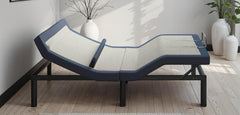King Adjustable Bed Base with Head/Foot Tilt and Lumbar Position Adjustment