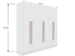 Wardrobe Closet in White