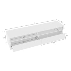 TV Stand in White