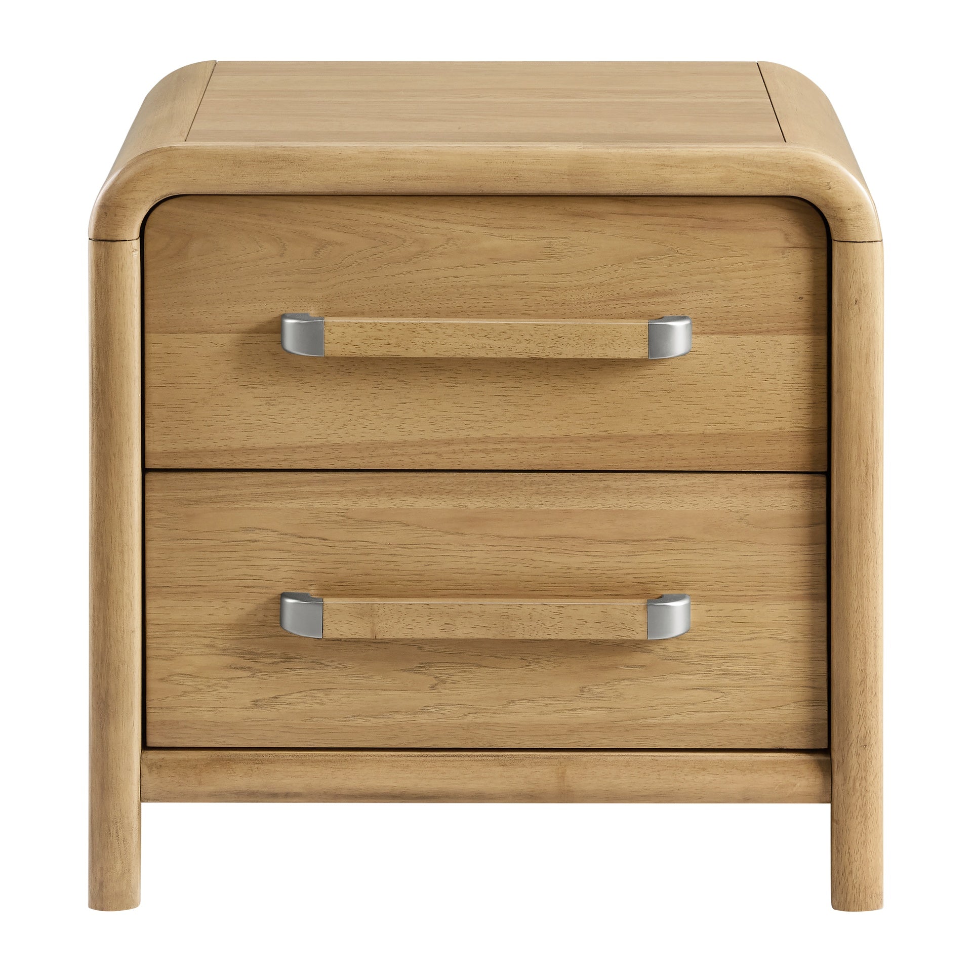 2-Drawer Nightstand with USB