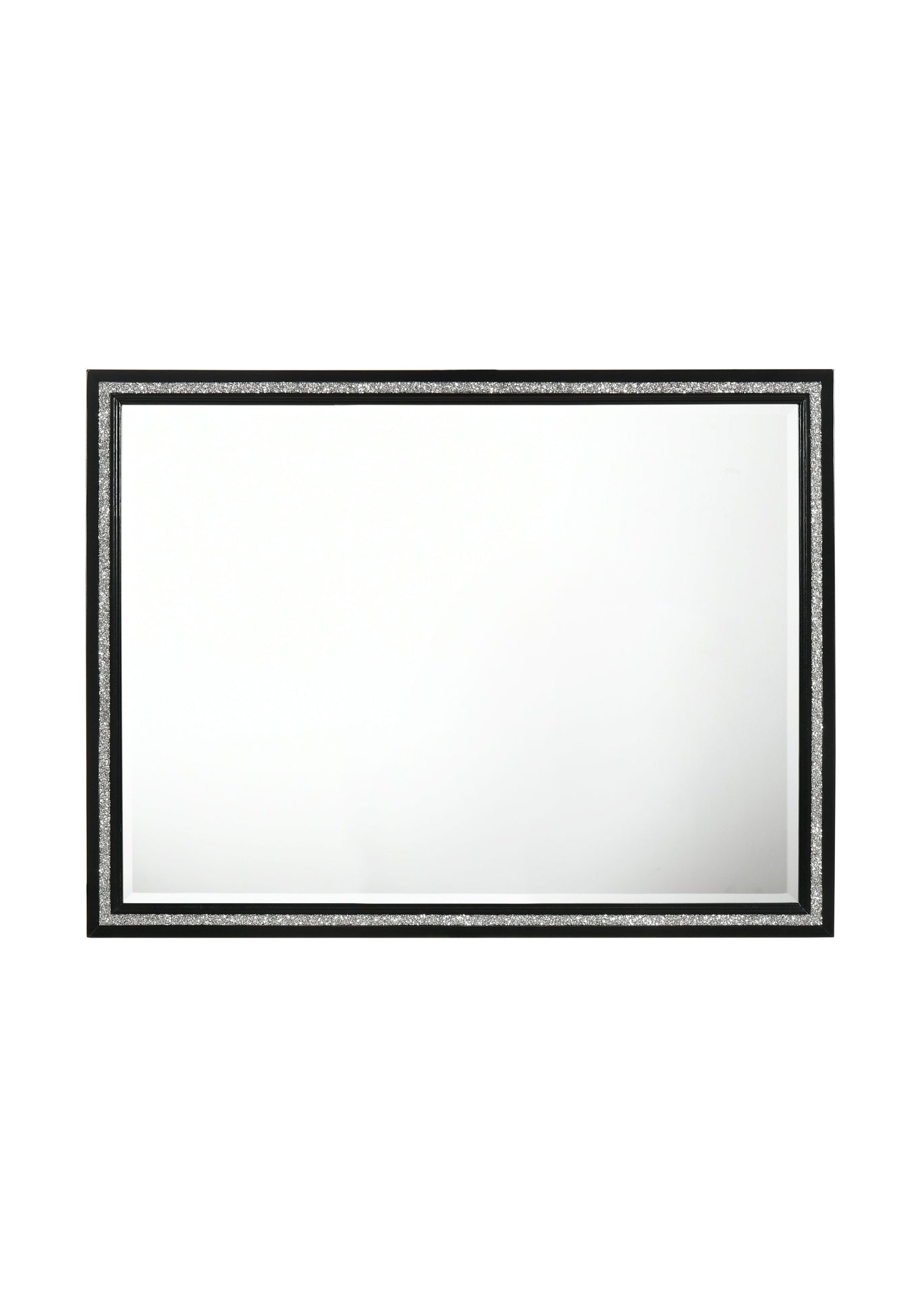 Haiden Weathered Black Finish Mirror