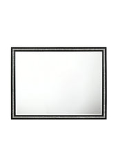 Haiden Weathered Black Finish Mirror