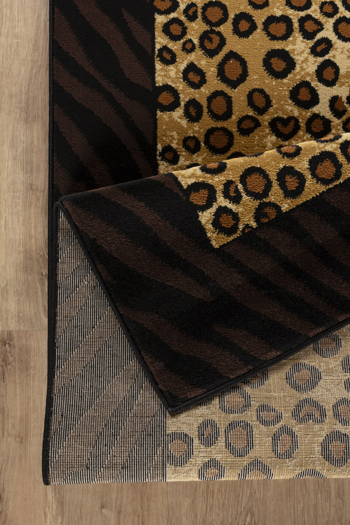 Tribes GC_YLS4014 Multi 2 ft. x 3 ft. Animal Print Area Rug