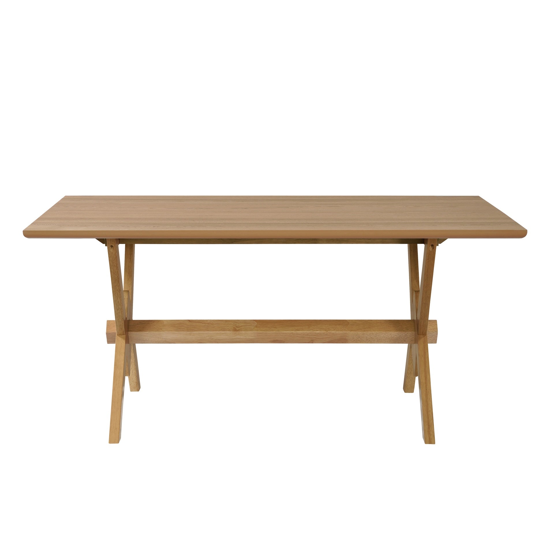 63" Double V Dining Table