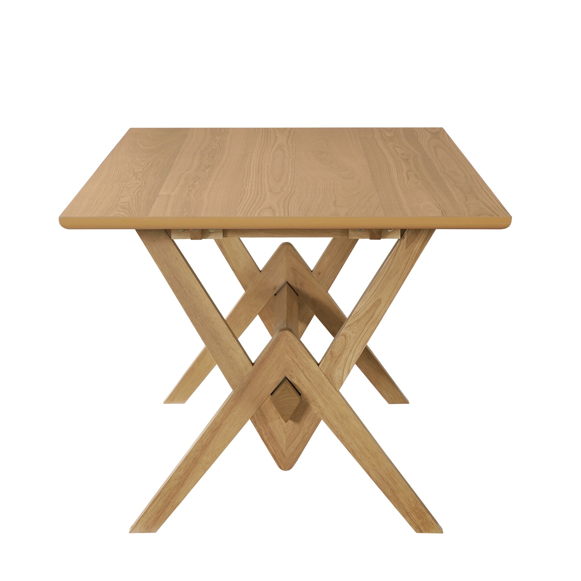 63" Double V Dining Table