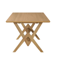 63" Double V Dining Table