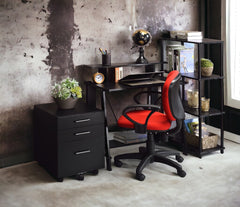 Nypho Black Finish Writing Desk