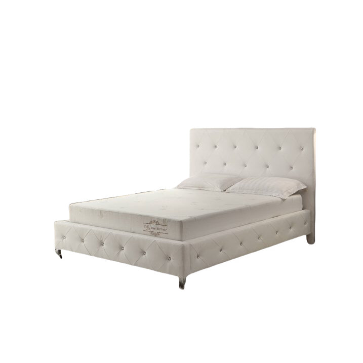 LOVE-Infused Memory Foam Twin Mattress: 3-layer extra firm support, stretch knit cover, roll-compressed in a box. Cooling aloe infusion for comfy, supportive sleep