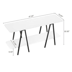 Console Table in White