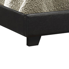 Black Full Panel Bed