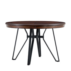 Round Dining Table (Brown)