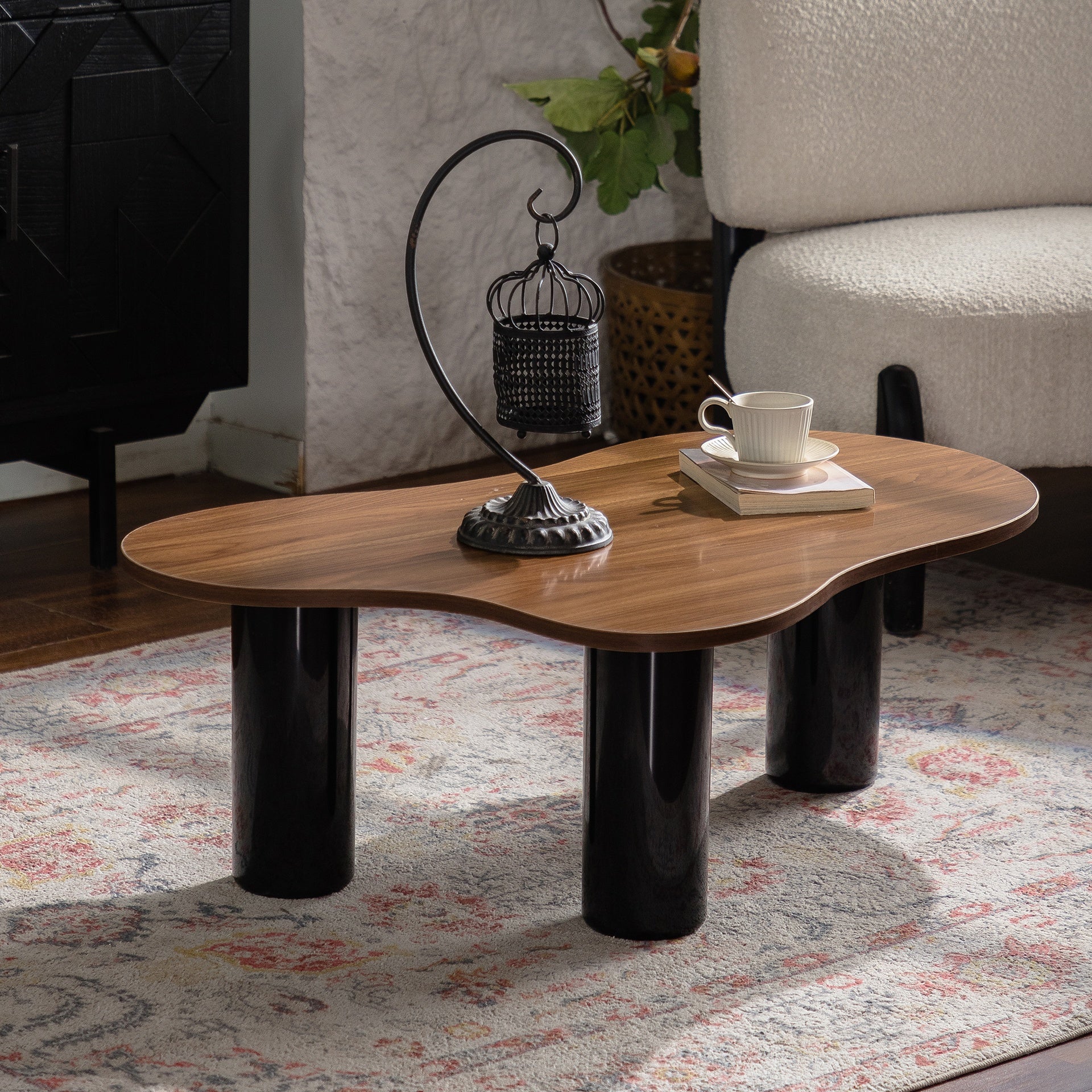 Cloud Coffee Table Modern Colour Combination Coffee Table Easy Assembly Coffee Table for Living Room