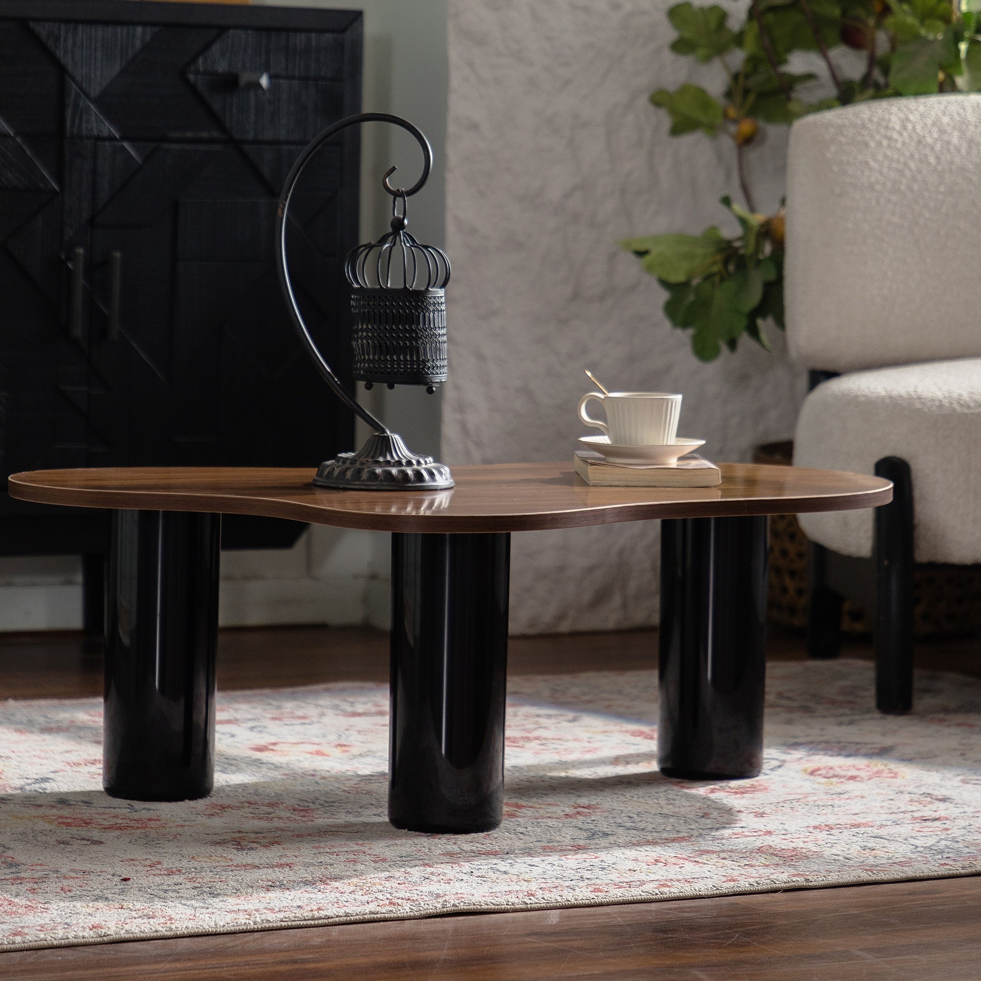 Cloud Coffee Table Modern Colour Combination Coffee Table Easy Assembly Coffee Table for Living Room