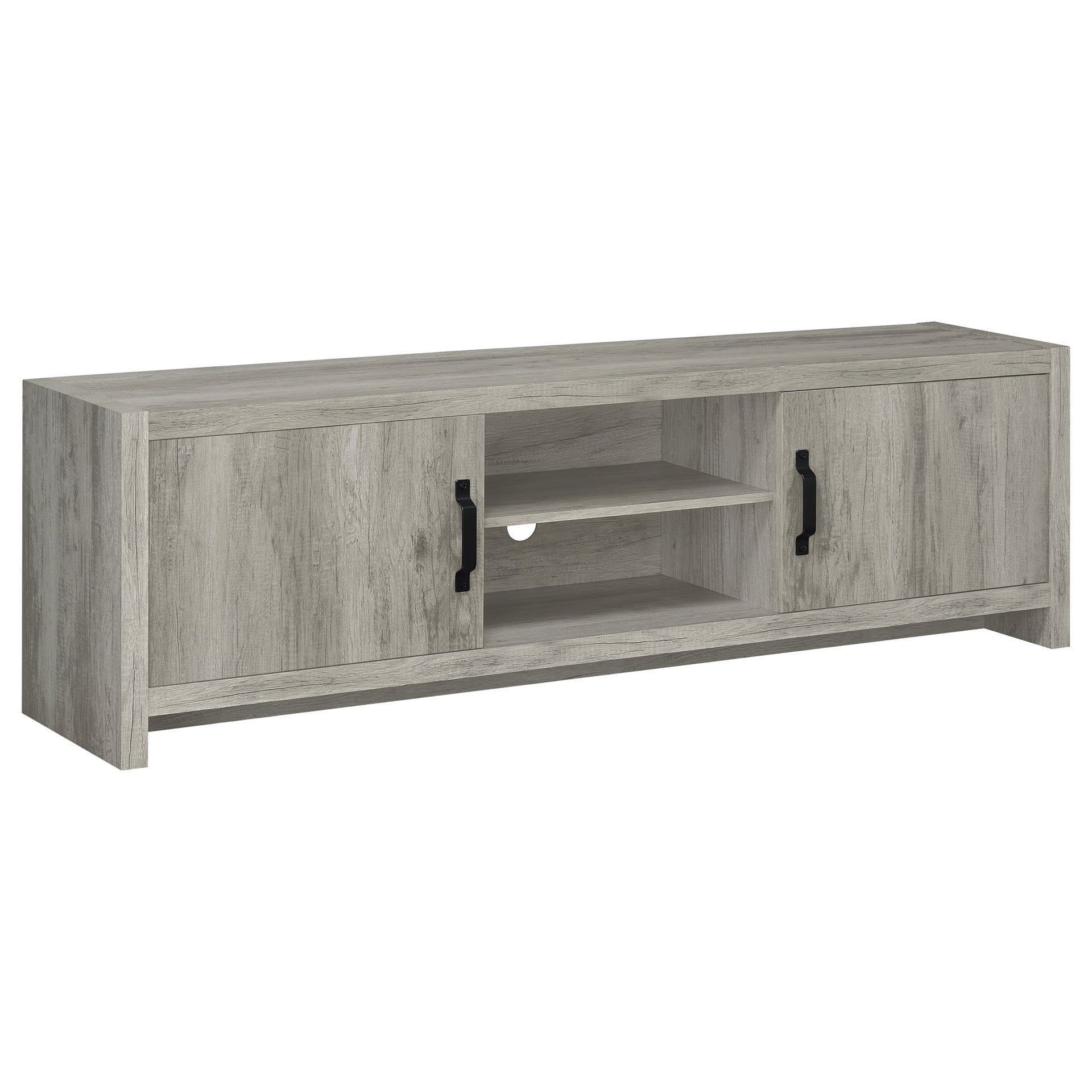 Conifer Grey Driftwood 71-inch TV Stand