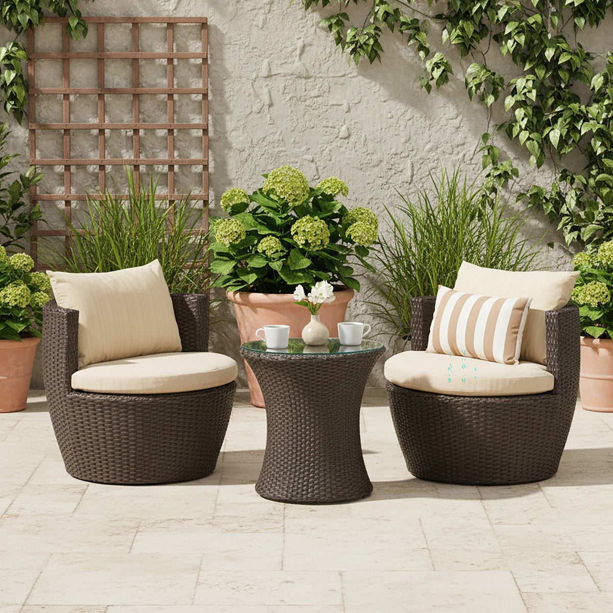 KONO 3PC PE CHAT SET