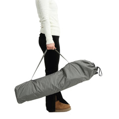 Hammock Camping Chair, Folding Portable Rocking Chair, Aluminum Alloy Adjustable Back Swinging Chair with Pillow Cup Holder, Recliner with Carry Bag for Outdoor Travel Lawn Backyard, Grey  (2pcs)