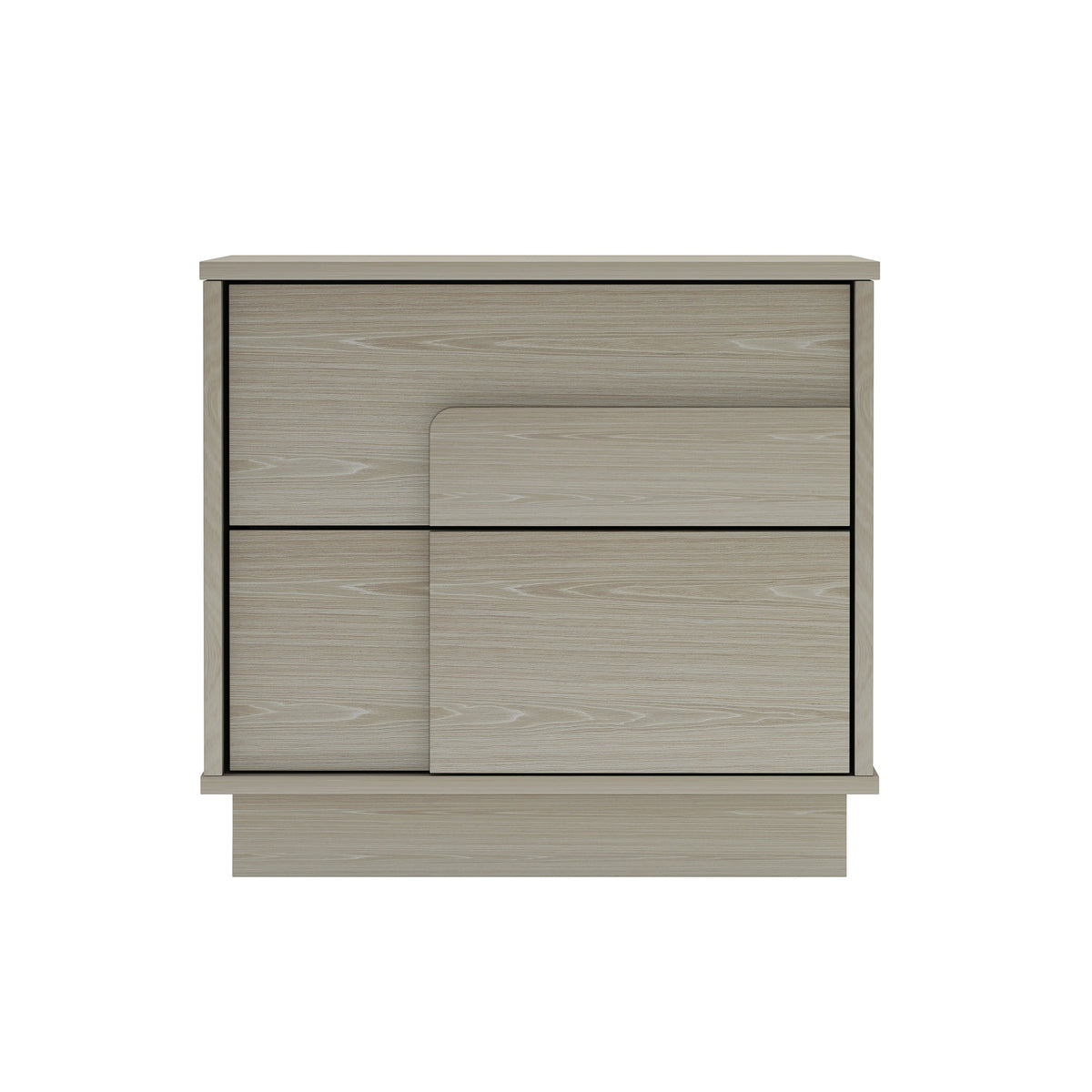 Nightstand in Whitewashed Oak