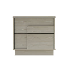 Nightstand in Whitewashed Oak