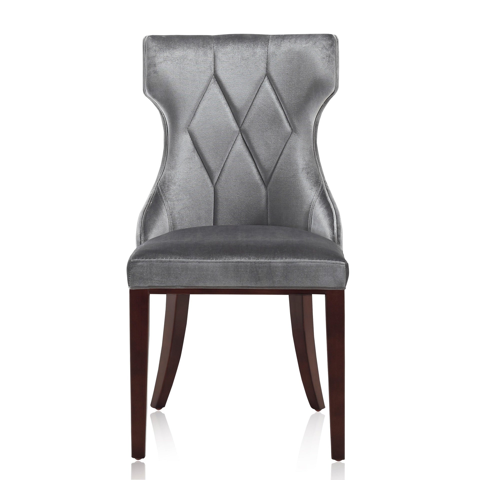 Dining Chair - Set of 2 in Gray