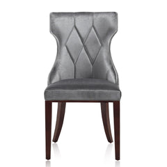 Dining Chair - Set of 2 in Gray