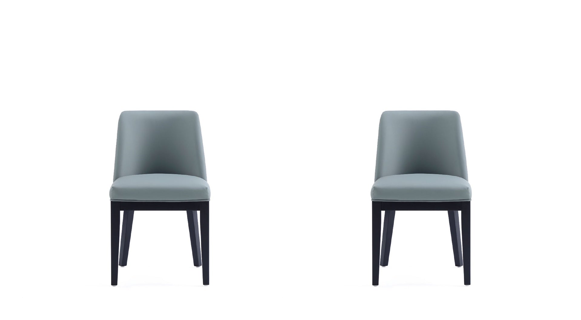 Dining Chair - Set of 2 in Pewter