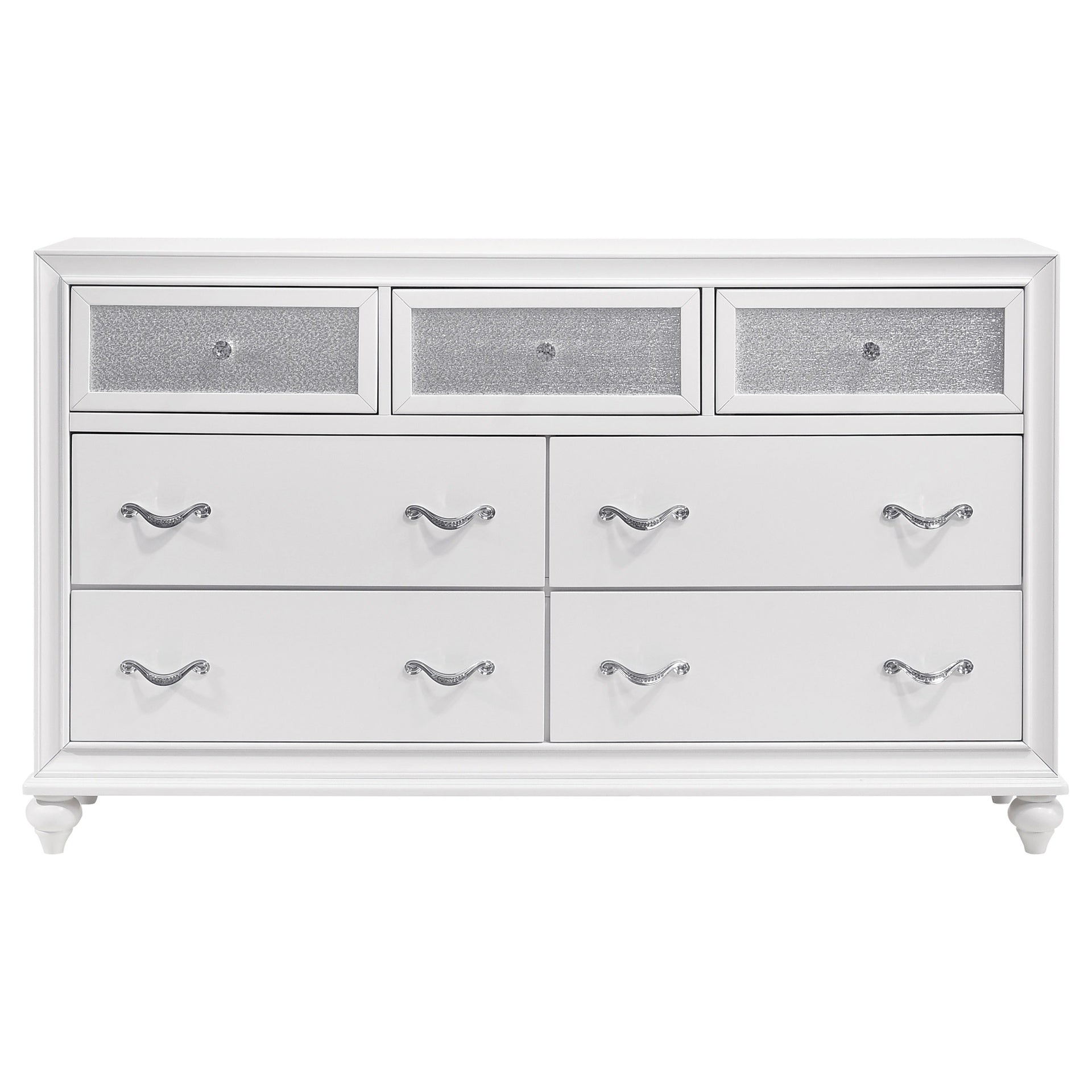 Randall White 7-drawers Dresser